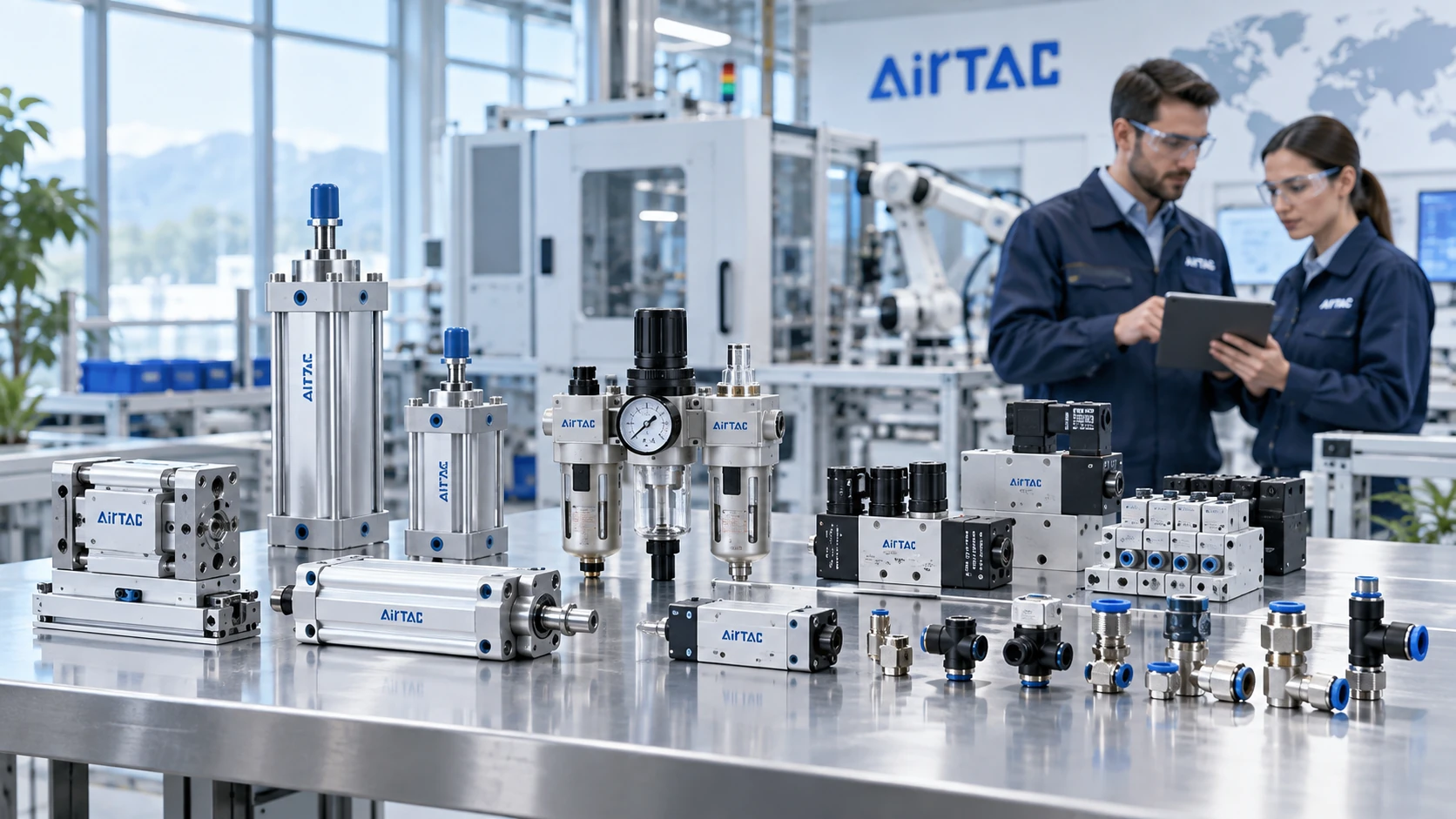 Nhà cung cấp AirTAC Việt Nam cho nhà máy và OEM