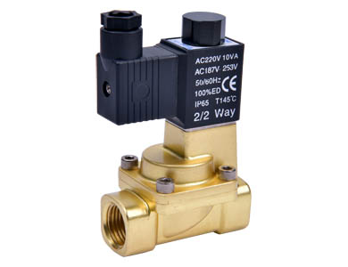2KWA Series (Internally piloted and normally opened) Fluid control van (2/2 way) — AirTAC