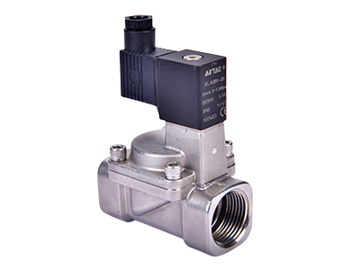 2SA Series (Internally piloted and normally closed) Fluid control van (2/2 way) — AirTAC