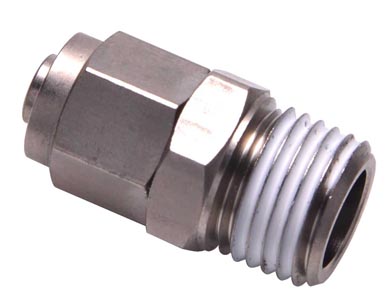 BKC-Straight locknut connector — AirTAC