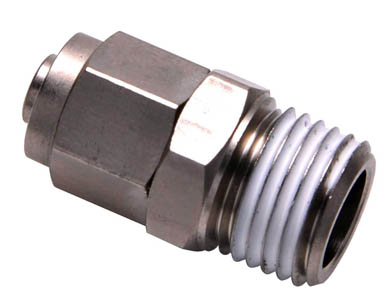 BKC-S Straight locknut connector — AirTAC