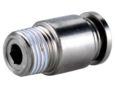 BPOC-Hexagon socket head metal male connector — AirTAC