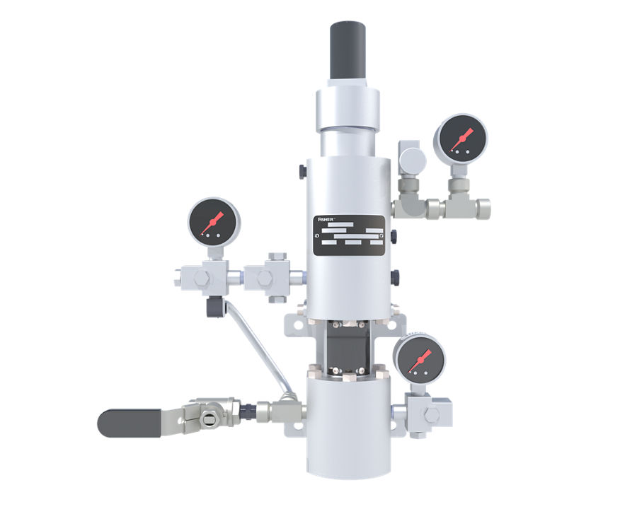 Fisher 4680 bộ điều khiển khí nén