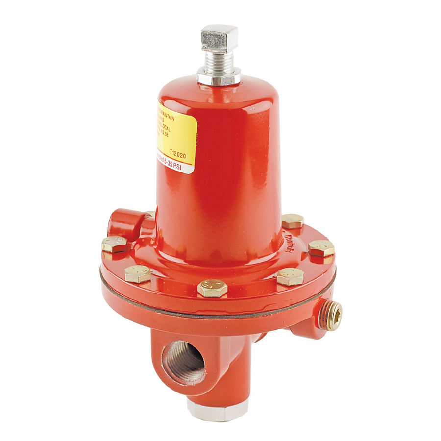 Fisher 64 regulator LPG