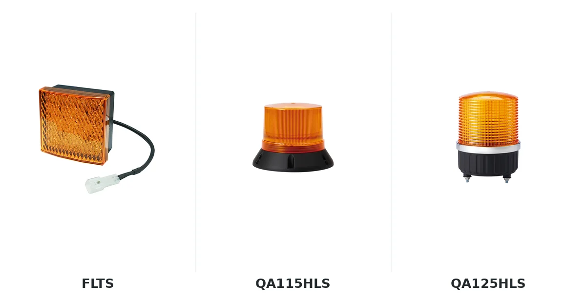 Đèn cảnh báo xe cơ giới Qlight FLTS, QA115HLS và QA125HLS