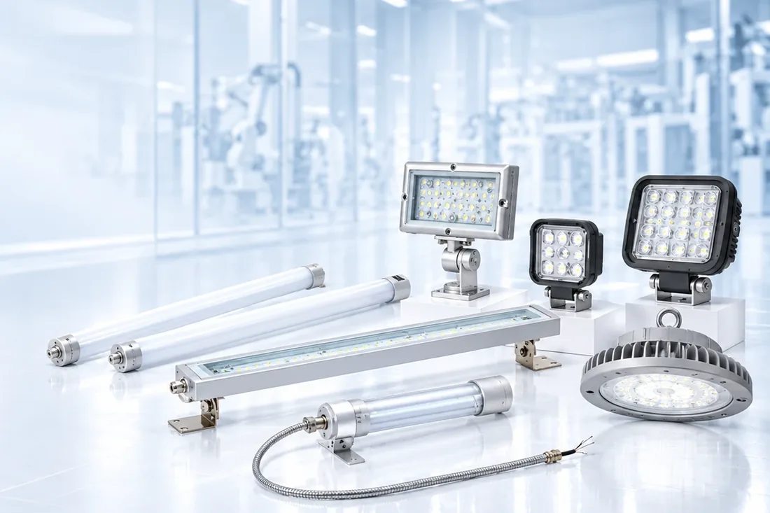 Đèn LED công nghiệp Qlight: đèn thanh, đèn làm việc và high bay