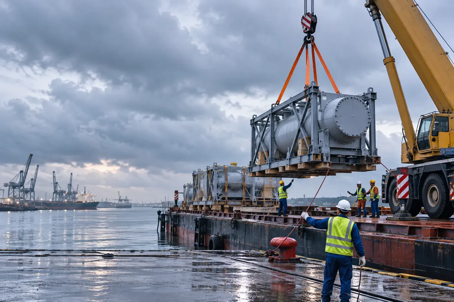 Logistics, giao nhận & hàng dự án EPC