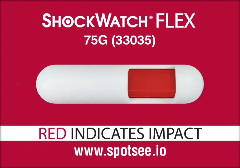 32200 – Clip chỉ thị va đập ShockWatch 75 G – Clip ống đơn, Type 35