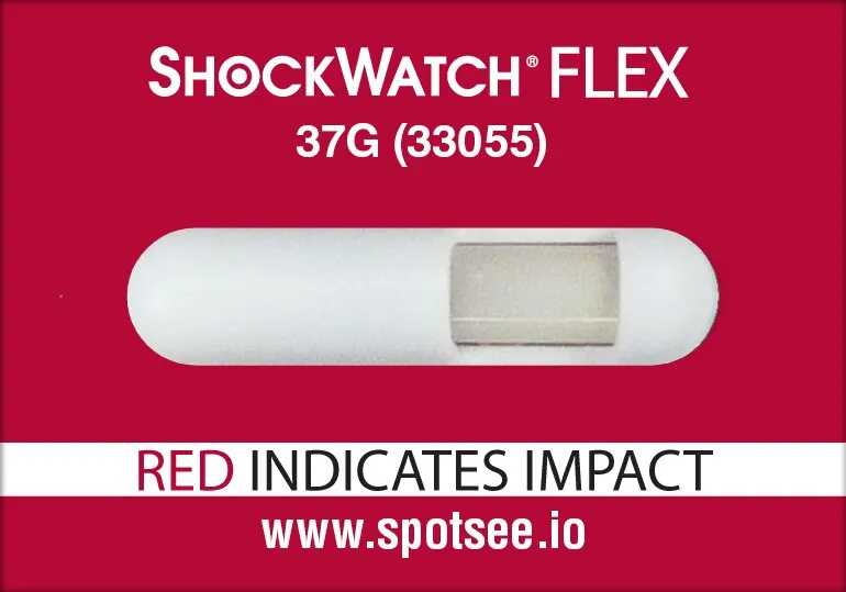 32907 – Clip chỉ thị va đập ShockWatch 37 G – Clip ống đơn, Type 55