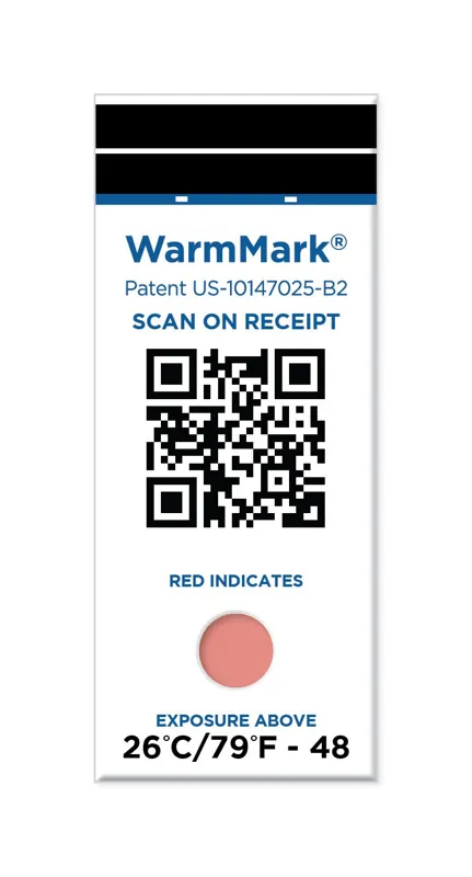 WM 26/79-SQ – Chỉ thị nhiệt độ WarmMark QR 26 °C, 48 giờ