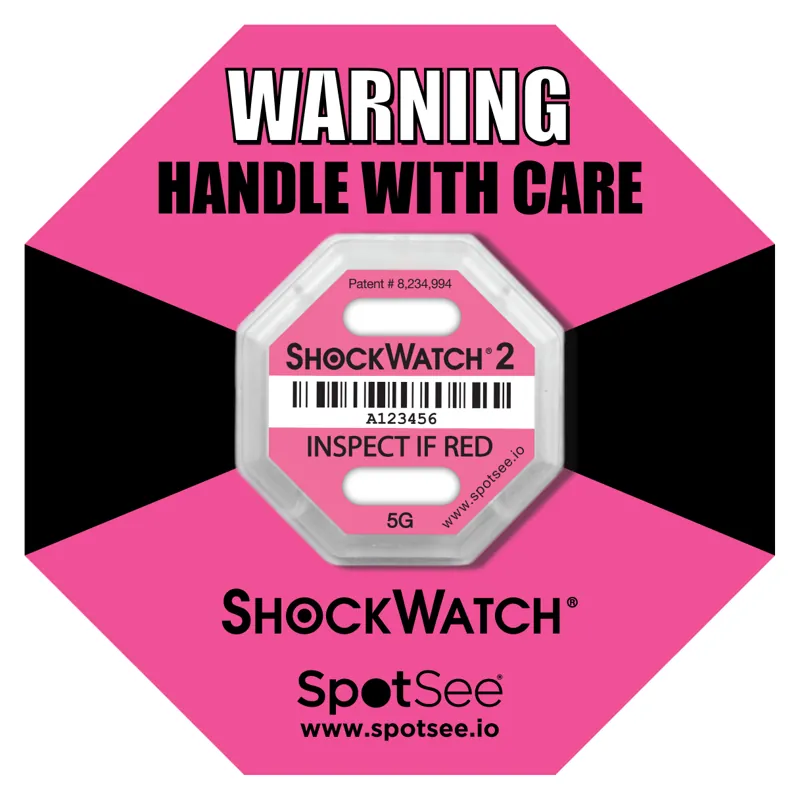 45000K-QR – Chỉ thị va đập ShockWatch 2 QR 5 G