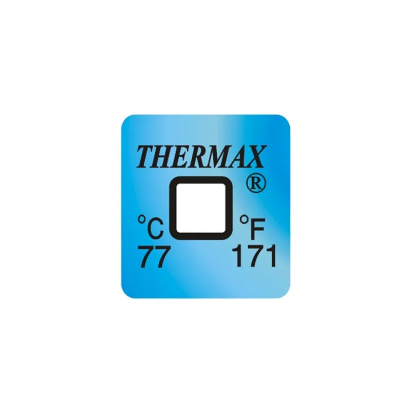 01ETHM0077D01PK – Nhãn chỉ thị nhiệt độ không đảo ngược Thermax 77 °C (171 °F)