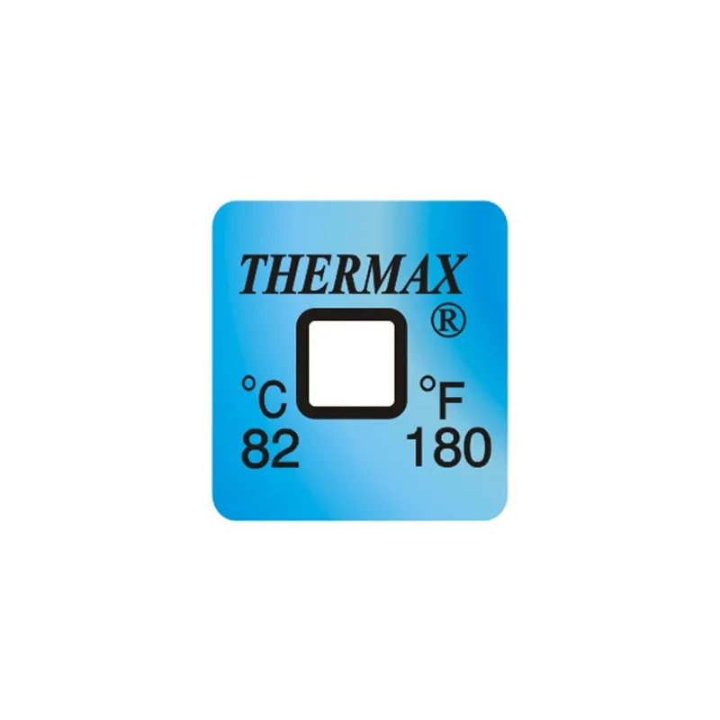01ETHM0082D01PK – Nhãn chỉ thị nhiệt độ không đảo ngược Thermax 82 °C (180 °F)