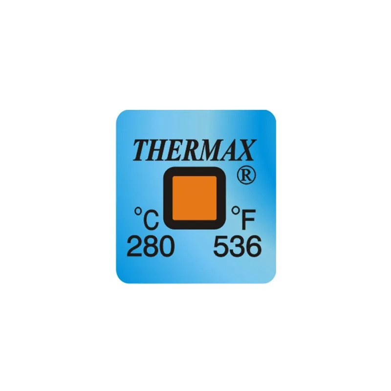 01ETHM0280D01PK – Nhãn chỉ thị nhiệt độ không đảo ngược Thermax 280 °C (536 °F)