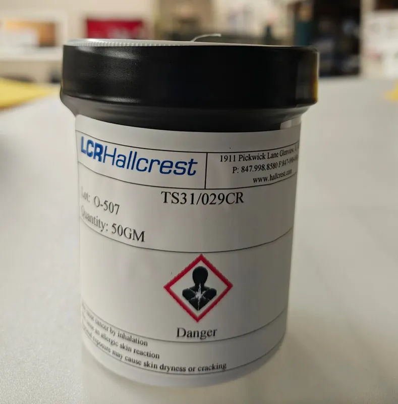 TS-BLACK29 – Vật liệu đổi màu theo nhiệt 29 °C