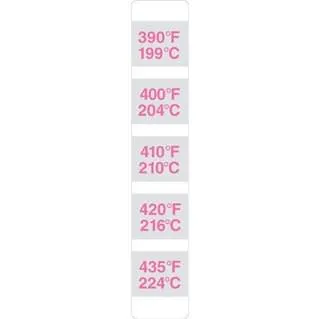 P9022-16 – Nhãn chỉ thị khử trùng nhiệt Thermostrip 390–435 °F (199–224 °C)