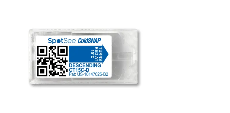 CT15C-D – Chỉ thị nhiệt độ ColdSNAP – Ngưỡng dưới 15 °C