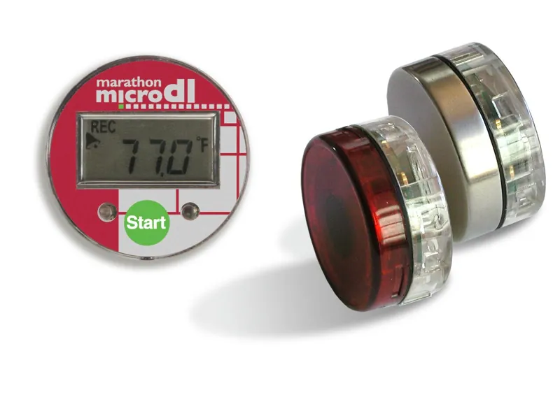 8065 – MicroDL có LCD, đầu dò inox, −40 °C đến +72 °C