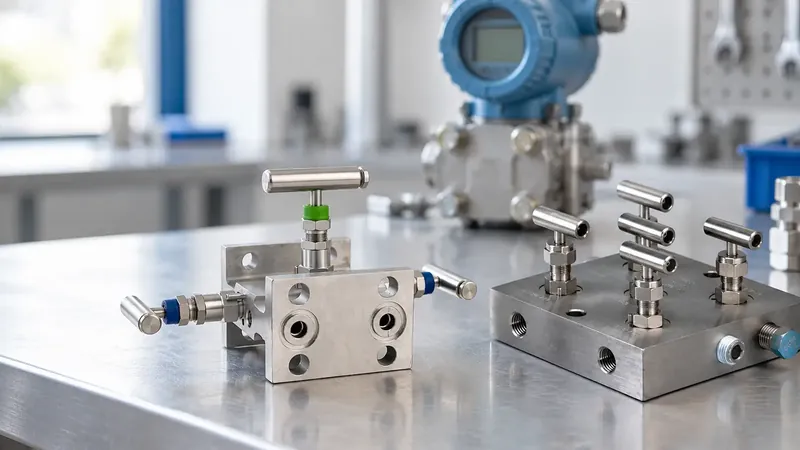 Manifold 2, 3, 5 van cho transmitter: chọn TESCOM Anderson Greenwood